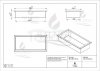  BALNEO WALL-BOX ONE Inox Półka wnękowa ze stali nierdzewnej 45x20x10 cm